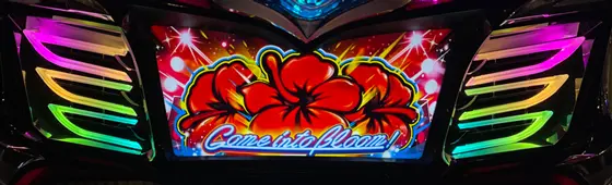 スマート沖スロ　スターハナハナのフェザーランプ虹