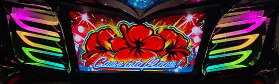 スマート沖スロ　スターハナハナのフェザーランプ虹