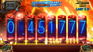 パチスロシュタインズゲートのダイバージェンスゾーン中レインボー