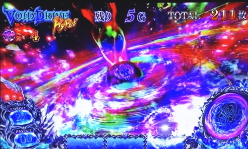 SLOTタブー・タトゥーのVDハイパー中画面