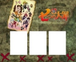 パチスロ七つの大罪の設定5否定画面