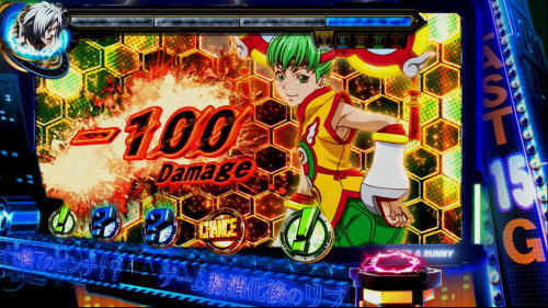 パチスロ TIGER ＆ BUNNY SPのライジングチャンスブレイクパート