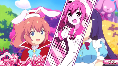 パチスロツインエンジェルPARTYのステップアップ演出