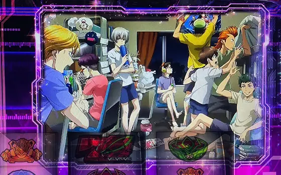 革命機ヴァルヴレイヴの紫枠(男性キャラ集合)