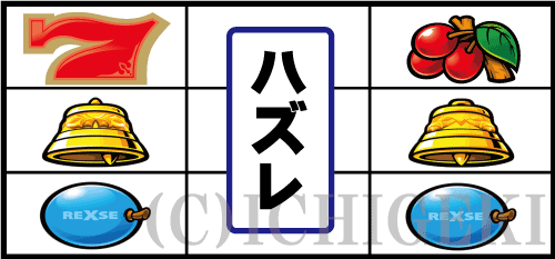 バーサスリヴァイズの赤7上段付近のリーチ目