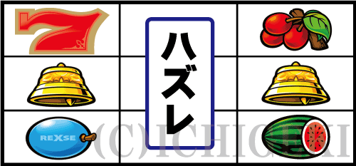 バーサスリヴァイズの赤7上段付近のリーチ目