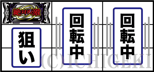 絶対衝激Ⅲの左リールBAR狙い手順