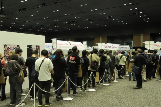 みんなのパチンコフェス2023試打エリア画像