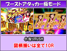 ぱちんこ AKB48-3 誇りの丘 Light Versionの小当りRUSHの画像