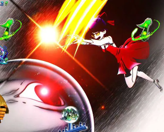 パチンコスマパチゲゲゲの鬼太郎 獅子奮迅SPのねこ娘VSのびあがり画像