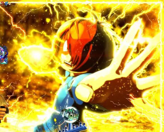 パチンコスマパチゲゲゲの鬼太郎 獅子奮迅SPの鬼太郎三連撃中画像