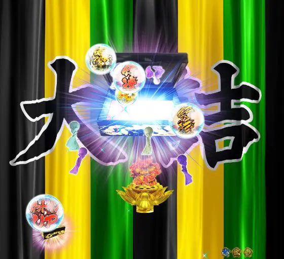 パチンコe花の慶次～裂 一刀両断のストック傾奇演出画像
