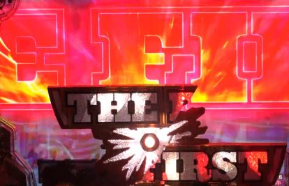 パチンコeルパン三世 THE FIRSTのTHE FIRST役物予告割れ画像