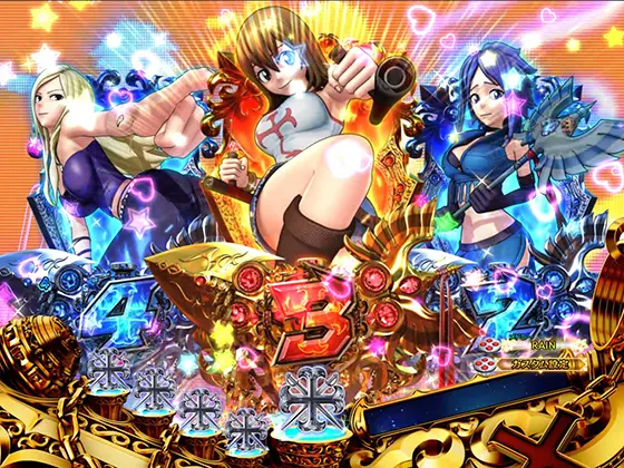 パチンコスマパチ RAVE 覚聖ループのダンスチャレンジ(発展)