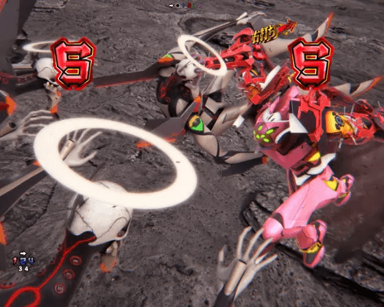 パチンコスマパチ シン・エヴァンゲリオン Type カヲルのエヴァ系リーチ改8号機γ VS Mark.07画像