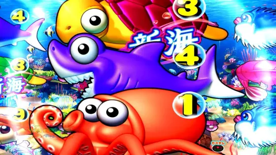 パチンコe新海物語349の三洋一番