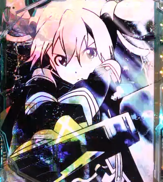 パチンコスマートぱちんこ ソードアート・オンラインのキャラビジョン予告画像