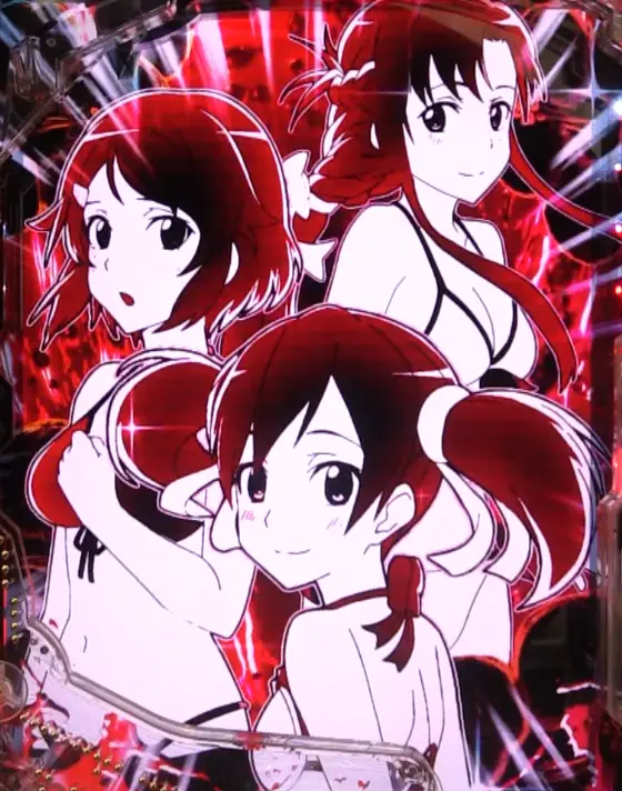 パチンコスマートぱちんこ ソードアート・オンラインの呼びかけビジョン予告画像