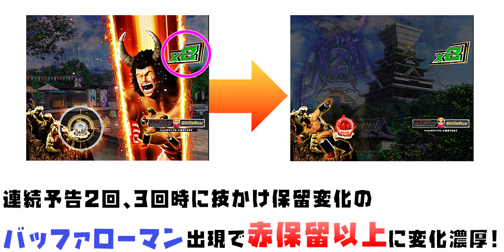 パチンコぱちんこキン肉マン3 キン肉星王位争奪編 友情シルバーの赤保留以上濃厚パターンが存在！