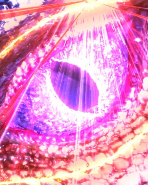 パチンコ 10カウントチャージ絶狼のドラゴンアイフラッシュ予告の画像