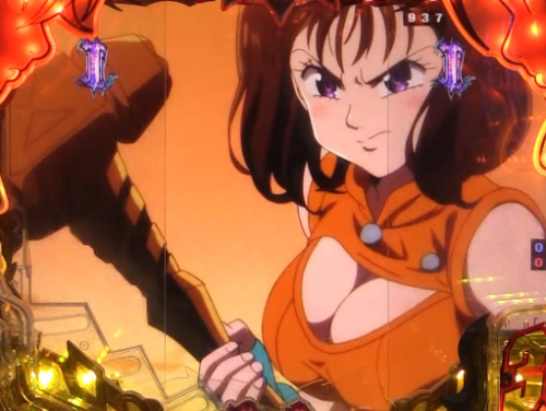 パチンコP七つの大罪2のディアンヌリーチ画像