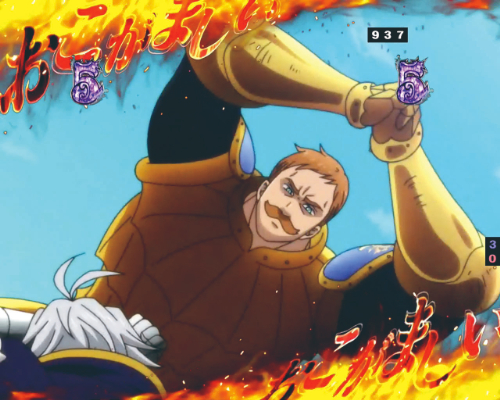 パチンコP七つの大罪2のエスカノールSPリーチ中画像
