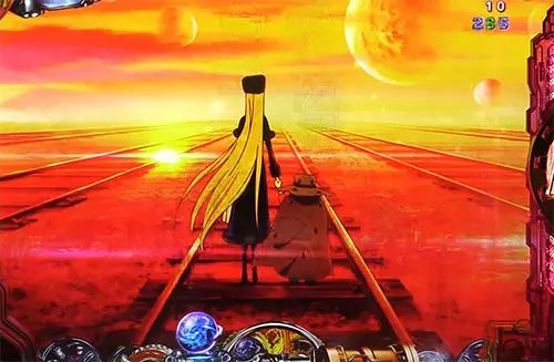 パチンコP銀河鉄道999 Next Journey 1/100ver.の背景変化予告