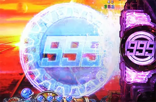 パチンコP銀河鉄道999 Next Journey 1/100ver.のデバイス&音予告
