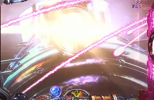 パチンコP銀河鉄道999 Next Journey 1/100ver.の暗転予告