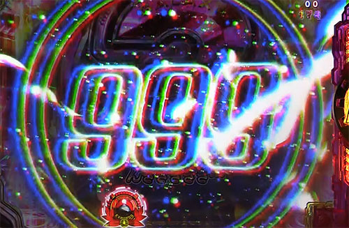 パチンコP銀河鉄道999 Next JourneyのキャラSPリーチ:銀河超レバー煽り