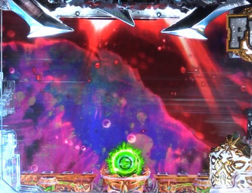 パチンコPアナザーゴッドポセイドン-怒濤の神撃-のシルエット通過予告