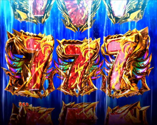 パチンコPアナザーゴッドポセイドン-怒濤の神撃-の全回転リーチ