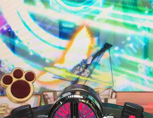 ぱちんこ アズールレーン THE ANIMATIONの保留変化予告:金