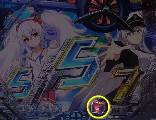 ぱちんこ アズールレーン THE ANIMATIONの砲撃BOXストック