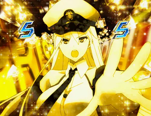 ぱちんこ アズールレーン THE ANIMATIONの大海戦SPSPリーチ:エンタープライズ参戦