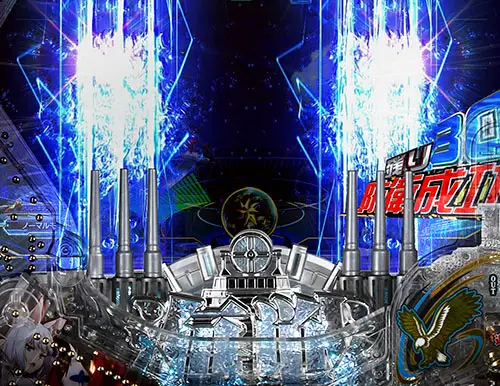ぱちんこ アズールレーン THE ANIMATIONのRUSHループチャンス:海戦ギミック予告