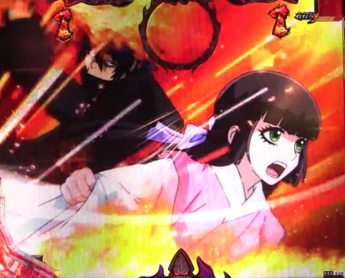 パチンコPバジリスク ～桜花忍法帖～の仲間カットイン2画像