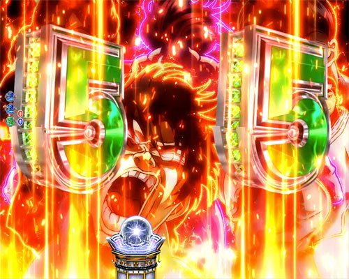 パチンコPバキ319ver.の地下闘技士チャンス予告(原画Ver.)