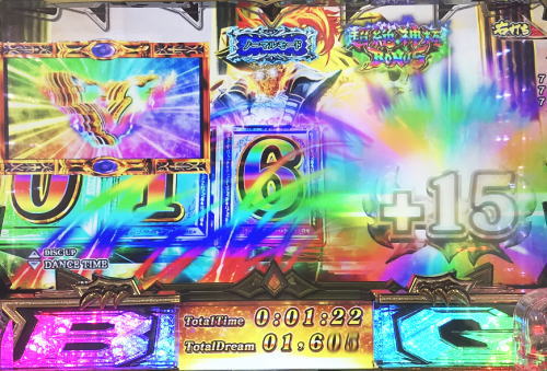 パチンコPビッグドリーム3のゴールデンゲーム中大当り