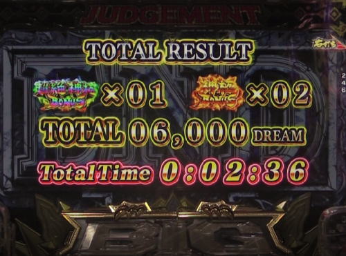 パチンコPビッグドリーム3のリザルト復活
