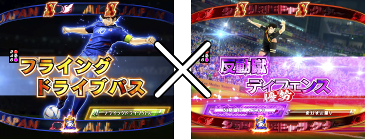 パチンコPキャプテン翼2020の日本突破アクション