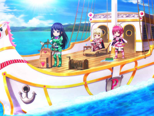 パチンコPシンデレラブレイドのセーリングステージ