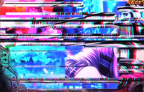 パチンコPシティーハンター 俺の心を震わせた日の3000BONUS:画面クラッシュ
