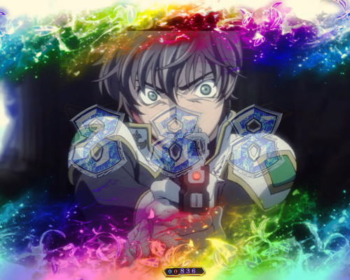 パチンコPコードギアス 反逆のルルーシュ Light ver..のプレミアムリーチ画像