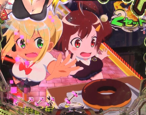 パチンコPフィーバーダンベル何キロ持てる？のミニキャラSU画像