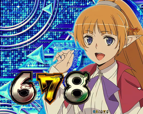 パチンコPフィーバーダンジョンに出会いを求めるのは間違っているだろうかの図柄前兆予告
