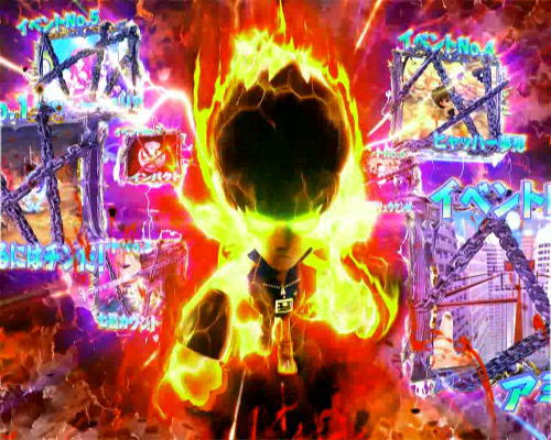 パチンコP DD北斗の拳2ついでに愛をとりもどせ!! ラオウ99アミVer.の場所を選べ！ここが貴様の死に場所だ予告画像
