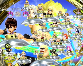 パチンコP DD北斗の拳2ついでに愛をとりもどせ!! ラオウ99アミVer.の群予告画像