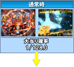 Pデビルメイクライ4 アウトオブリミットの通常時の画像