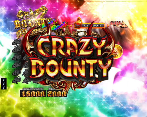 パチンコPデビルメイクライ4 クレイジーバトルのCRAZY BOUNTYストック濃厚演出